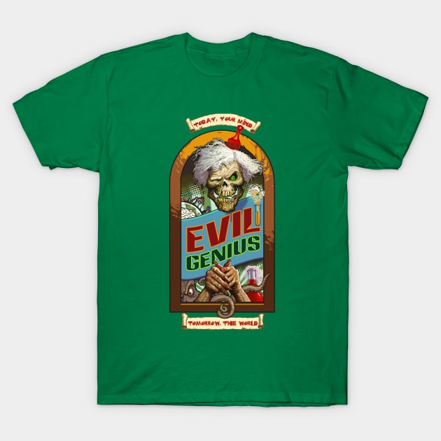 Evil Genius T-Shirt by Lizarius4tees